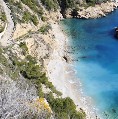 Strand Hafen von Javea