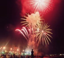 Fuegos artificiales en Javea