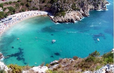 La plage de La Granadella